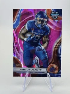 2024 Bowman's Best U Ashton Jeanty Pink Lava Refractor /100 Las Vegas Raiders RC - Picture 1 of 2