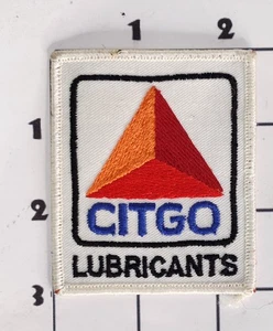 CITGO Lubricants Oil Gas Embroidered Iron On Uniform Patch Petroliana Vintage - Picture 1 of 1