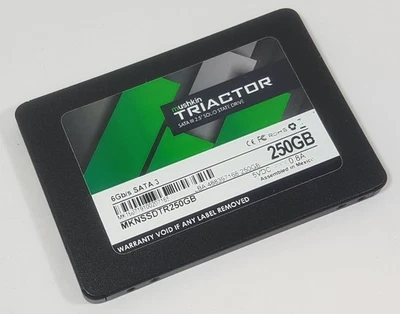 100% 250GB SSD mushkin Triactor SATA 2,5" Notebook Festplatte MKNSSDTR250GB - Image 1 of 3