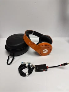 Auriculares Beats by Dr. Dre Studio 1ª Generación Naranja con Cable Con Estuche PROBADOS - Imagen 1 de 12