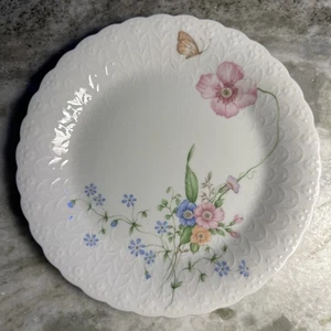 MIKASA SOMETHING BLUE 7 1/2" SALAD PLATE A7051 #M89 - Picture 1 of 12