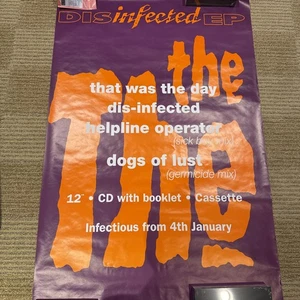 The The Promo Poster For Desinfected 40”x60” Top Zustand - Bild 1 von 3