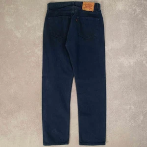 Jeans Levi's Vintage años 90 501 calce recto W31 L30 para mujer azul marino denim - Imagen 1 de 9