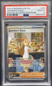 2024 SSP En-Surging Sparks #245 Jasmine'S Gaze Special Illustration Rare PSA 10 - Picture 1 of 2