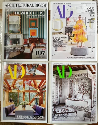 Architectural Digest Magazine (8 Issues) Dec. 2016; March-May, July-Nov 2019 - Image 1 of 2
