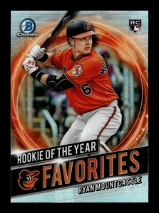 2021 Bowman Rookie of the Year Favorites #RRY-RM Ryan Mountcastle Rookie Orioles - Picture 1 of 2