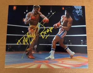 Dolph Lundgren signed 11x14 Foto Rocky IV Drago Boxstallone - Bild 1 von 4