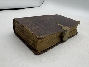 The Holy Bible 1858 Old New Testaments London T. Nelson Sons Edinburgh - Picture 1 of 9