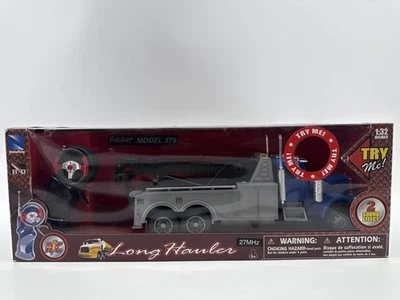 NewRay Peterbilt 379 RC Tow Truck 1:32 Scale Sound - Image 1 of 4