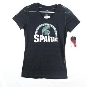 Camisa Michigan State Spartans Mujer Mediana NCAA Baloncesto Lentejuelas Coliseo - Imagen 1 de 11