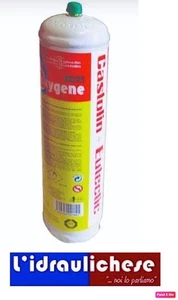 CASTOLIN BOMBOLA CARTUCCIA OSSIGENO 110BAR LT.1 PER CANNELLI FLEX3000 FLEX4000 - Foto 1 di 1