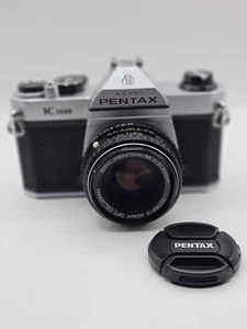 Asahi Pentax K1000 SLR with Pentax SMC 50mm f/2 Lens  – Near Mint condition - Picture 1 of 9