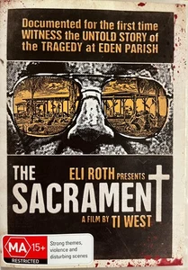 THE SACRAMENT DVD 2013 Ti West Eli Roth Joe Swanberg AJ Bowen AS NEW! - Bild 1 von 2