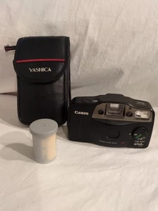 Canon Sure Shot Owl Date AF 35 mm custodia fotocamera punta e scatta pellicola LEGGI  - Foto 1 di 10