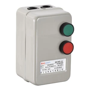 Magnetischer Elektromotorstarter 220V 4KW 5PS 2 Phasen Magnetschalter Starter - Bild 1 von 6