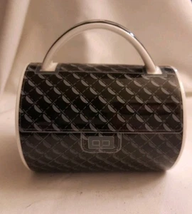 Cartera de diseñador Wildeye Designs blanco y negro taza café té 16 oz. - Imagen 1 de 6