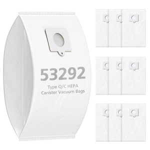 10 Pack 53292 Type Q/C HEPA Vacuum Bags for Kenmore 53292 Canister Vacuum 812... - Picture 1 of 8