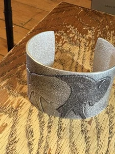 Unique Navajo Sterling Buffalo Cuff Signed Daryl D.Begay, Large,Free Shipping! - Picture 1 of 7