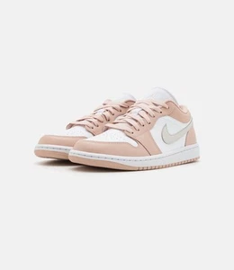 NIKE AIR JORDAN 1 LOW - Trainers - white/ light bone/particle beige 1 - Bild 1 von 5