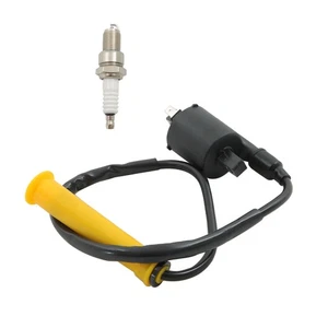 Ignition Coil & Spark Plug W/Cap For Honda 2007-2013 Rancher 420 30510-HP5-601 - Foto 1 di 9