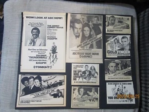 James Bond 007 rivista cinematografica originale anni '70, pubblicità giornali CONNERY, MOORE - Foto 1 di 2