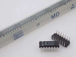 1x - NSC DM74S00N - Puerta NAND cuádruple de 2 entradas - 5ns - IC 74S00N PDIP-14 - Imagen 1 de 5
