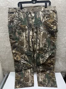 Vintage Carhartt Realtree Xtra Camo Work Wear Hunting Carpenter Pants 42x30 - Picture 1 of 13