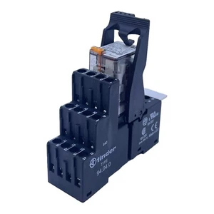 Finder 55.34.8.230.0040 + 94.04.0 Sockelrelais 10A 250V 10A 300V 7A 250V 230V AC - Picture 1 of 12