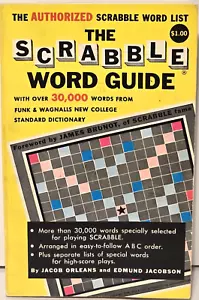 Vintage Scrabble - 1953 - The Authorized Word Guide - Grosset & Dunlap - Bild 1 von 7