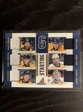 Nashville Predators 2011-12 Panini Pinnacle Starting 6 Jersey Card 