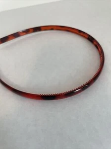 Vintage Headband Faux Tortoise Shell - Picture 1 of 2