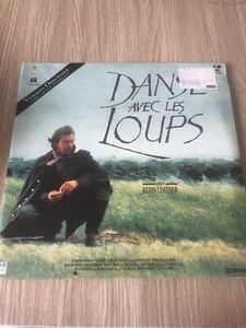 DANSE AVEC LES LOUPS KEVIN COSTNER DOUBLE LASERDISC LASER DISC PAL FRANÇAIS RARE - Afbeelding 1 van 2
