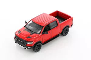 5" Die-cast: RED 2019 RAM 1500 Pickup Truck 1/46 Scale Diecast Model car - Picture 1 of 4