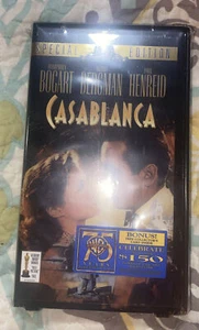 CASABLANCA Special Edition VHS Bogart And Bergman, New (Factory Sealed) - Picture 1 of 3
