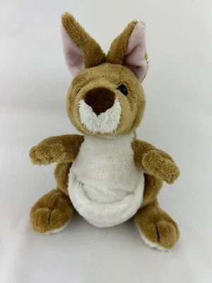 Ganz Webkinz Kangaroo HM180 Plush Stuffed Animal Retired NO CODE 9'' B16 - Image 1 of 4