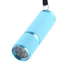 395-400nm Ultraviolet Flashlight Currency Detector UV Lamp with Silicone Cover