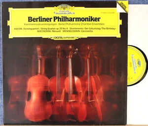 Brandis SQ, etc. Haydn, Mendelssohn, Boccherini. DGG 2532 081 dig. NM - Picture 1 of 2