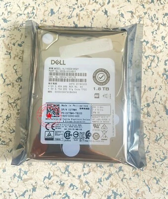 Dell  1.8TB 10K 02TRM4 2TRM4 12Gbps 2.5" SAS HDD Hard Disk Drive - Image 1 of 3