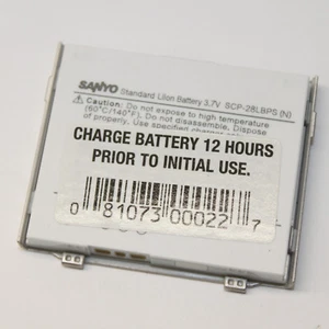 OEM Sanyo SCP-28LBPS-N Battery Pack Li-Ion 3.7 V 920 mAh for Katana DLX SCP-8500 - Picture 1 of 1