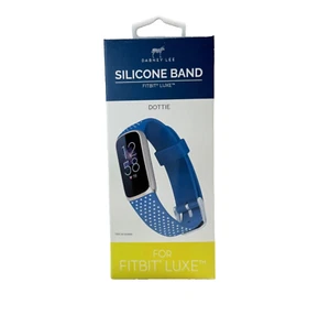 Dabney Lee - Dottie Silicone Band for Fitbit Luxe - Blue - Brand New.(Fast Ship) - Picture 1 of 8