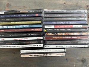 Jazz R & B Soul CD Lot Of 22 Sammy Davis Jr. /Barry White/Harold Melvin - Picture 1 of 8