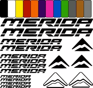 Pegatina MERIDA ver2 sticker bicicleta bicycle - Imagen 1 de 13