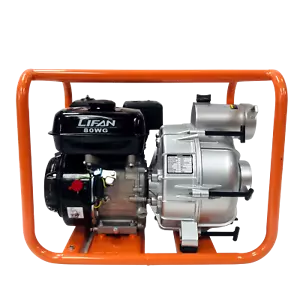 3" Water Pump Petrol Trash Lifan 80WG 1100 lpm Centrifugal 3 Inch Outlet 6.5hp - Picture 1 of 8