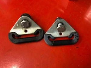 OEM 1973-79 Jaguar XJ6 Series II Rear Seat Belt Bracket Pair - Picture 1 of 1