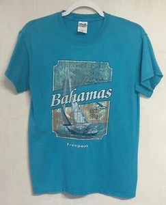 T-shirt unisex Anvil-Bahamas Freeport taglia S-Junior-Teen-Youth - Foto 1 di 7