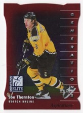 1997-98 Donruss Elite Aspirations Joe Thornton /750 Boston Bruins #138