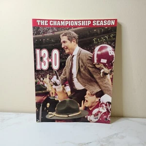 Alabama The Championship Season Book Roll Tide 13-0 Crimson Tide NCAA Bama - Picture 1 of 2