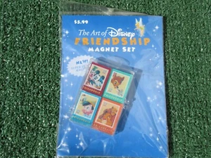 Brand New Disney USPS The Art Of Disney Friendship 37 Cent Stamp Magnet Set - Picture 1 of 4