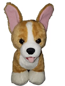 BAB 2017 Corgi Dog Plush Stuffed Toy 14"Long 12" Tall Preowned Huggable Soft - Picture 1 of 13