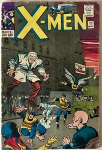 X-Men #11 - Marvel Comics, 5/1965 - 1. App. The Stranger - Schlüssel - Sehr guter Zustand - Kirby - Bild 1 von 24
